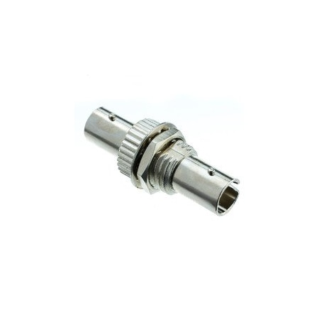 Cable Wholesale ST/ST Simplex Adapter with Metal Housing, Fiber Optic Coupler 31F2-TT400